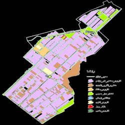وضعیت کاربری های موجود در ناحیه صنعتی امیرکبیر